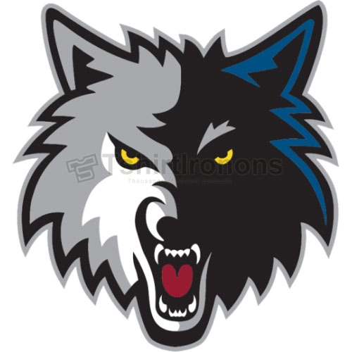 Minnesota Timberwolves T-shirts Iron On Transfers N1093 - Click Image to Close